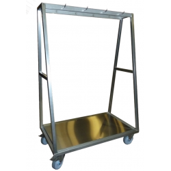 Chariot carcasse en inox